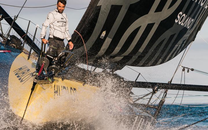 Arrivée d'Alan Roura en Guadeloupe